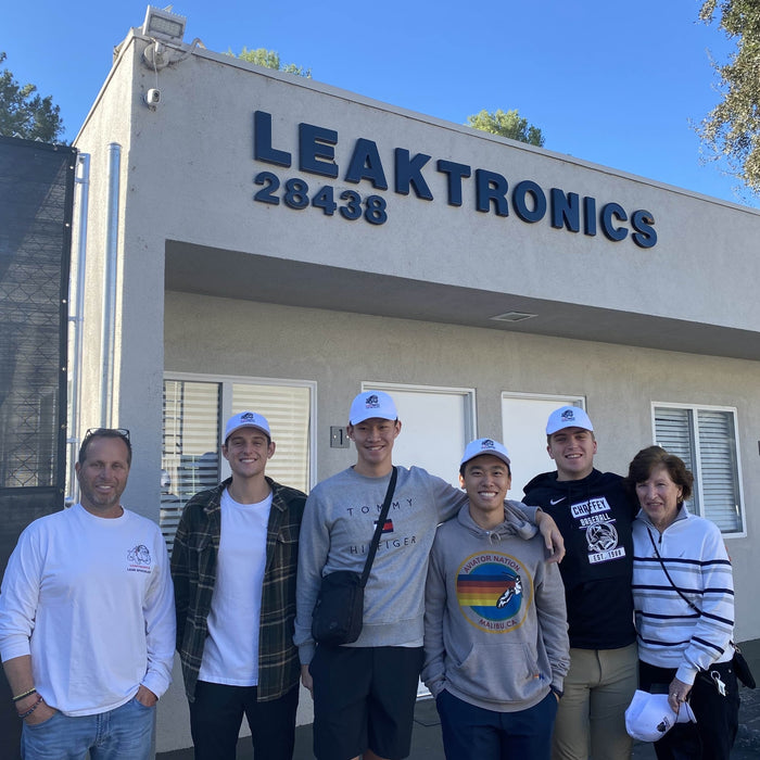 Pepperdine University Engineering Students Visit LeakTronics