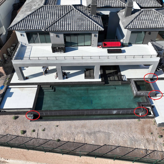 High-End Pool Leak Detection: Las Vegas Case Study