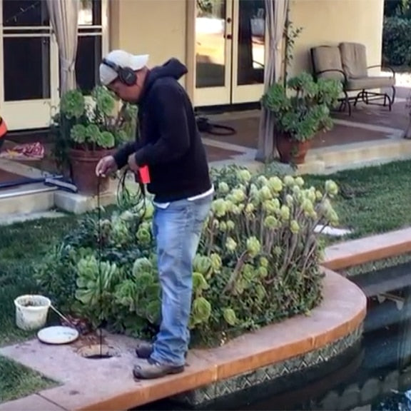 Residential leak Detection losing 3 inches of water a week - Leak Behind A Spa Wall