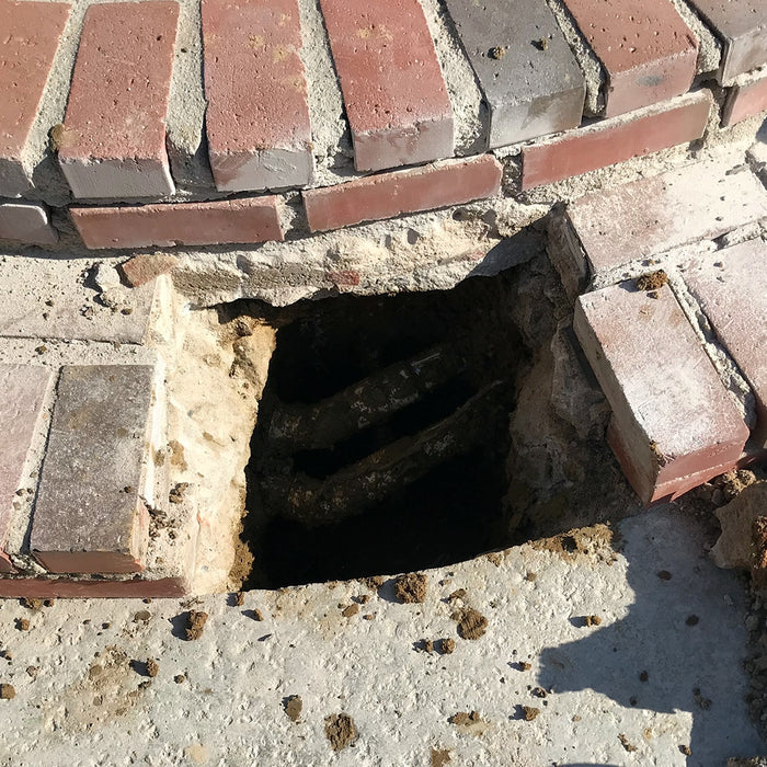 Finding and repairing a broken spa jet line