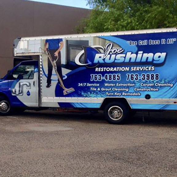 Joe Rushing Plumbing Truck