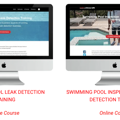 Two Swimming Pool Training Courses—Why?