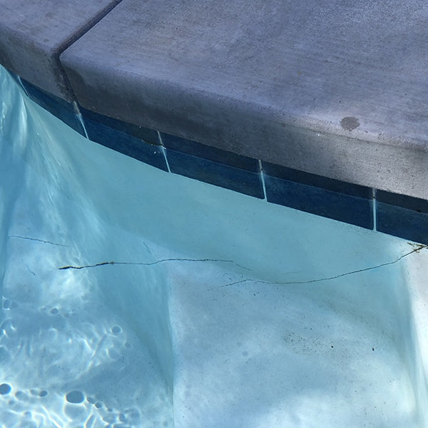 Structural Cracking in a Pool Spa Combo