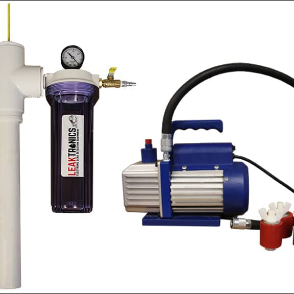 The Cam Vac - Find leaks from inside the pipe