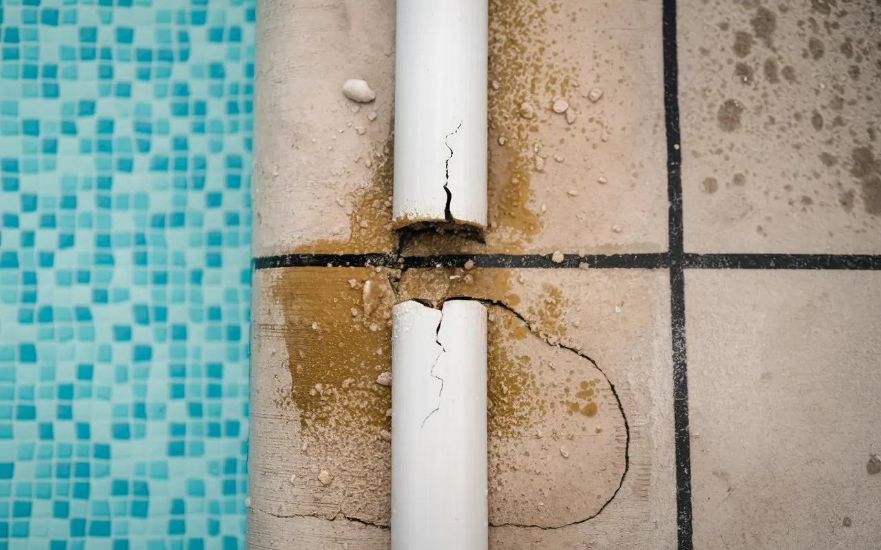 Pool Pipe Exploded Say Goodbye to Cutting and Digging: Revolutionizing Pool Leak Repair w ...