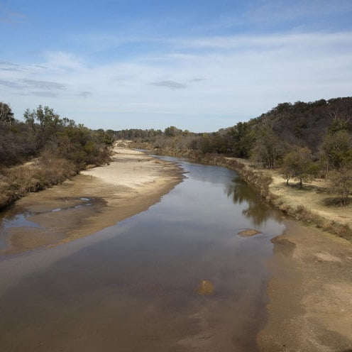 dried river