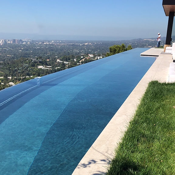 Leak Detection On A Glass Pool