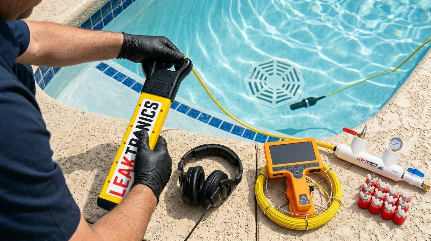 Pool Main Drain Leak Detection: A Step by Step Guide for Pool Pros