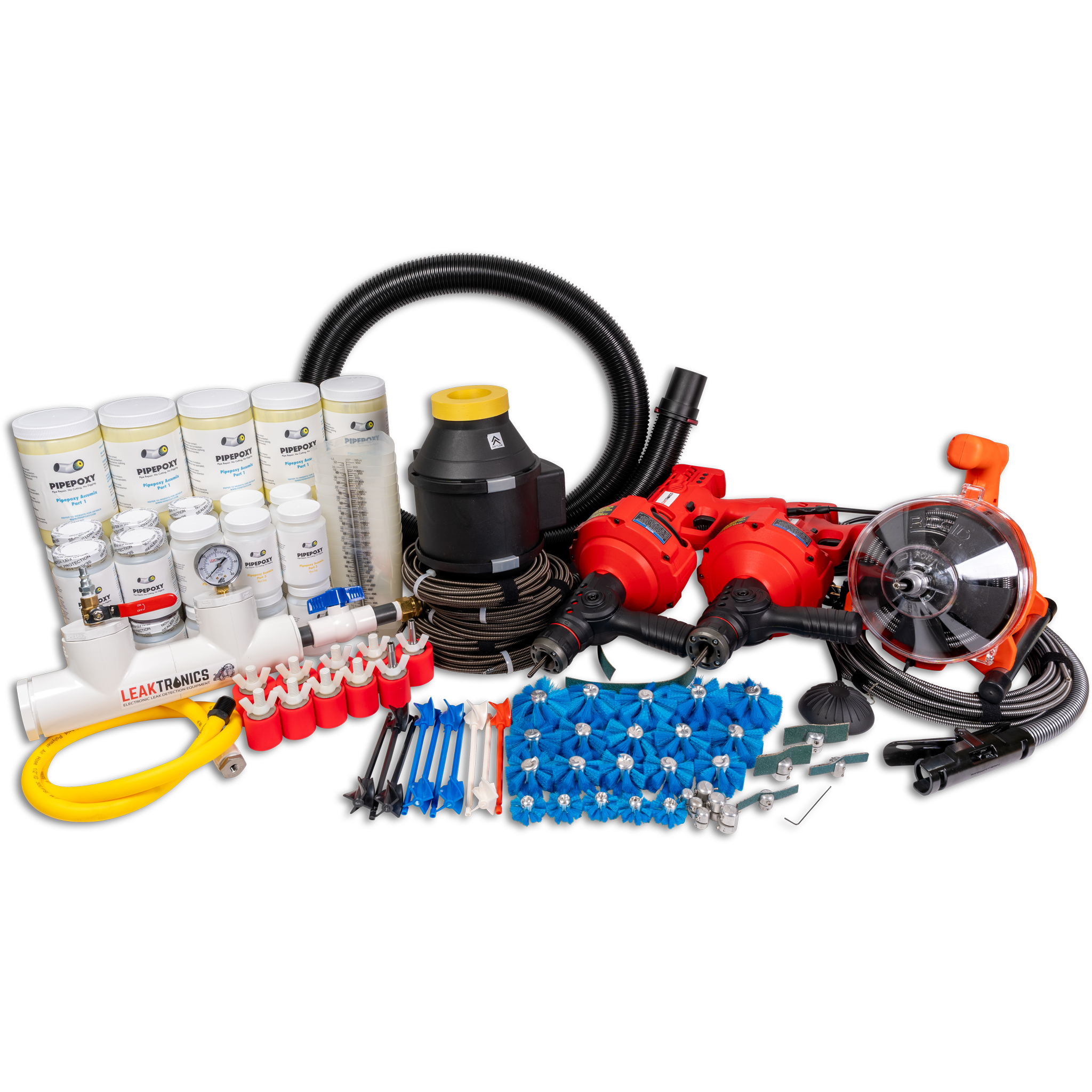 Pipepoxy Pro Complete Kit + 3 FREE Accumix Reffils — LeakTronics