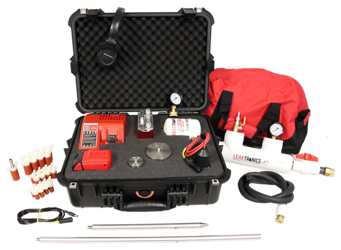 The irrigation Leak Detection Kit by LeakTronics