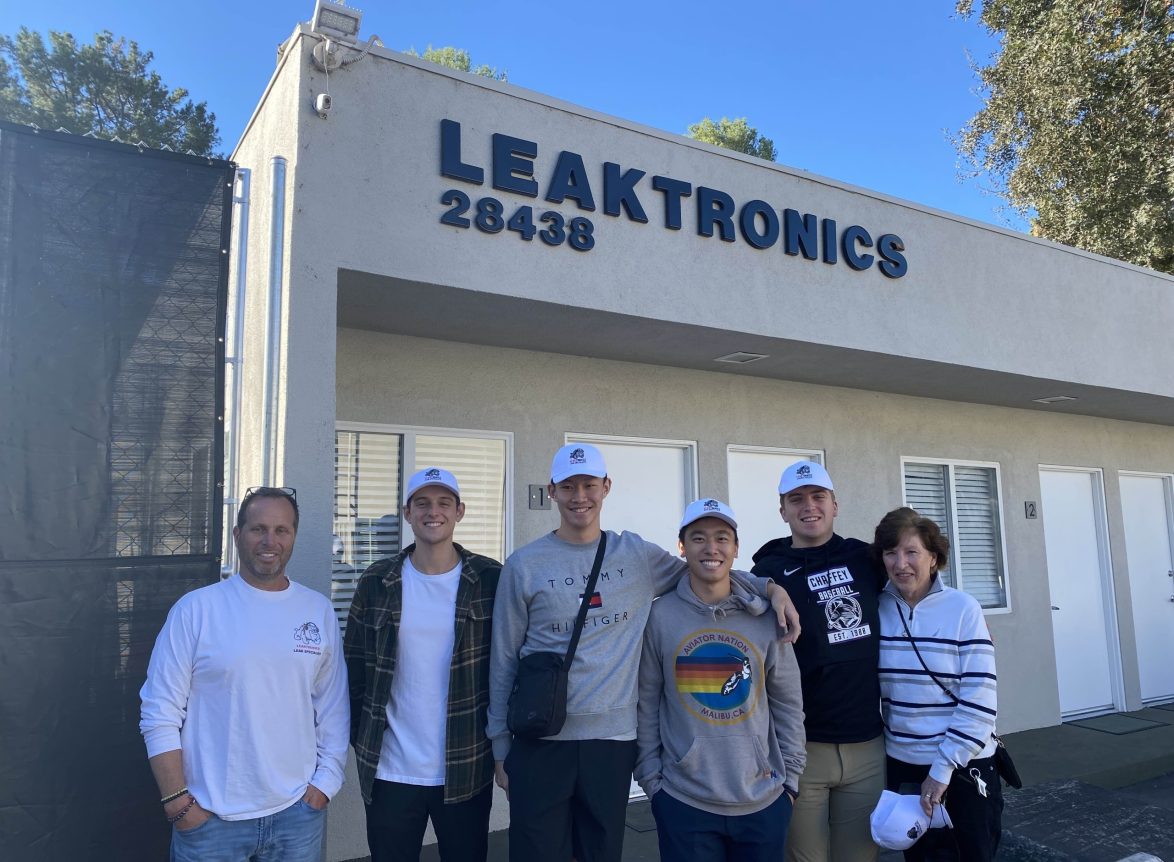 Pepperdine University Engineering Students Visit LeakTronics