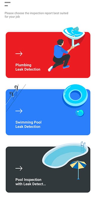 LeakTronics Reporting APP (for iOS)