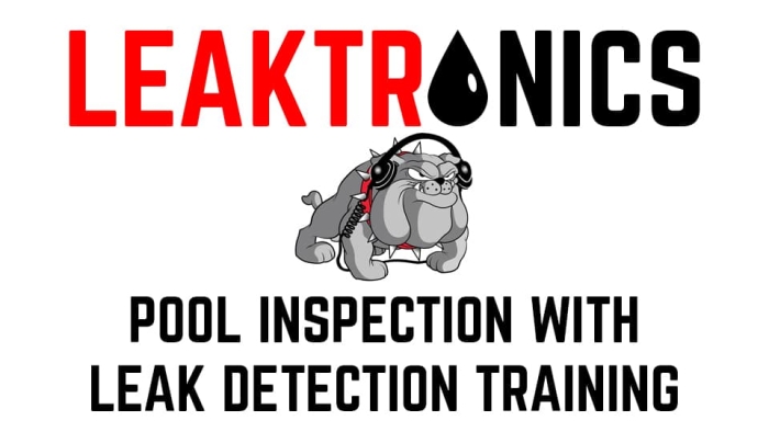 Pool Inspection and Leak Detection Online Training and Certification Course