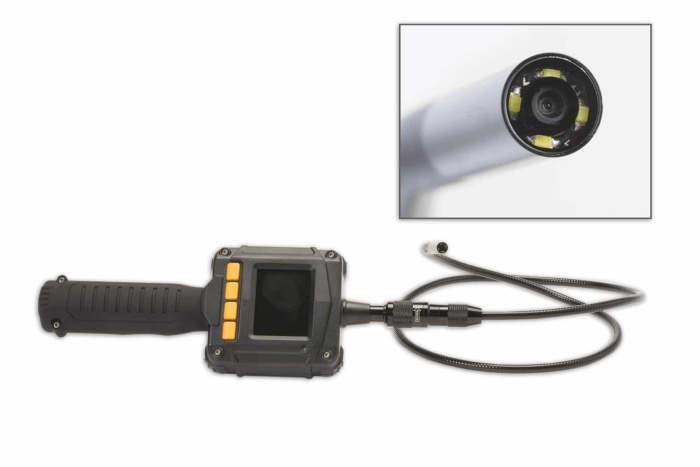 The small hand held video camera from LeakTronics